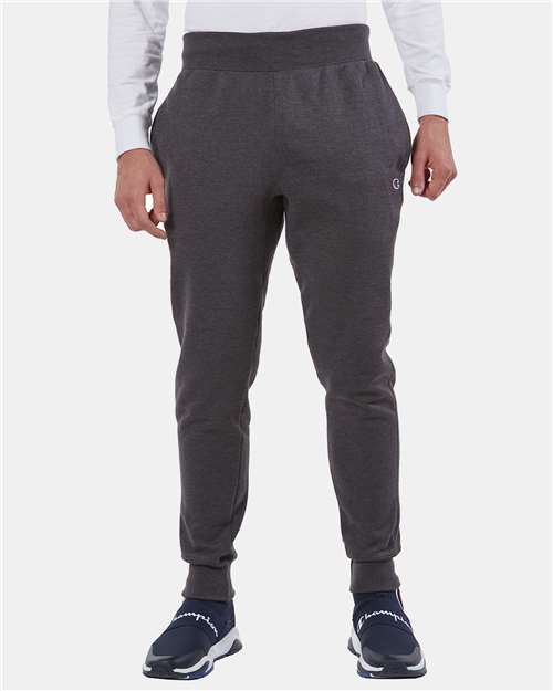 Unisex Reverse Weave® Joggers - - 8050 Charcoal Heather 01084 12-12.9 oz Adult Athletics Bottoms Champion Classic & Joggers Company Store Bottoms Company Store Joggers Company Store Style Guide Cozy Pairings Eco-Friendly Go To Fashion Mens & Unisex Pants Piece Dyed Pockets Premium Fashion Recycled Retail Brands RW25 S&S Deep Deals School & Team Socially Conscious Manufacturing Sustainable Manufacturing Sustainable Styles Sweatpants Unisex Visible Logos