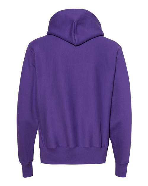 Champion S101, Unisex Reverse Weave Hooded Sweatshirt, Purple