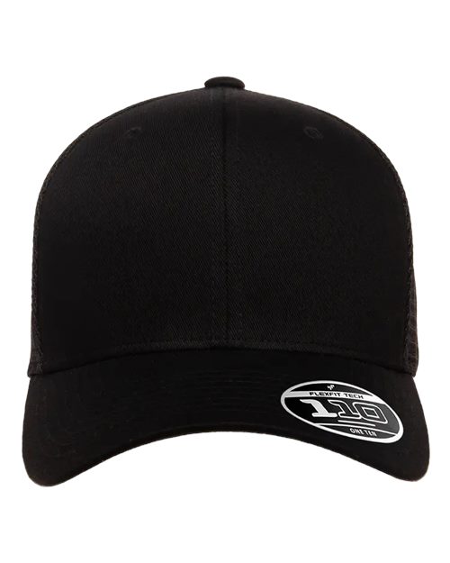 Flexfit 110M, 110 Mesh-back Cap, Black