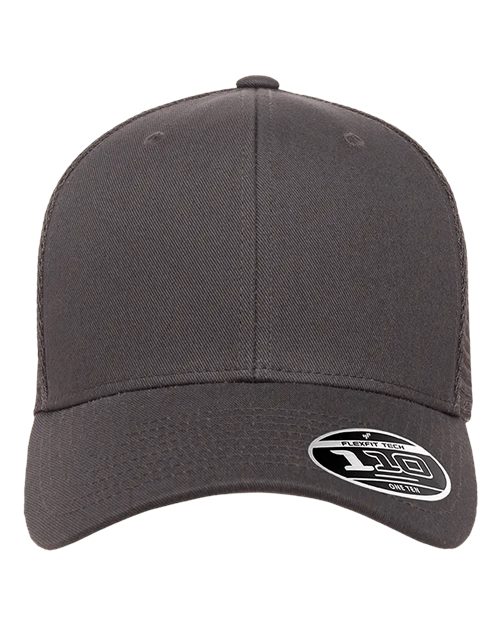 Flexfit 110M, 110 Mesh-back Cap, Charcoal