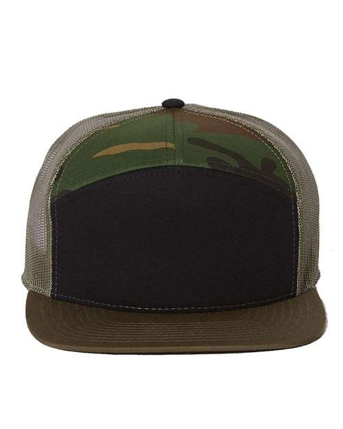Seven-Panel Trucker Cap - - 2130 - Toronto Screen Printing- Color