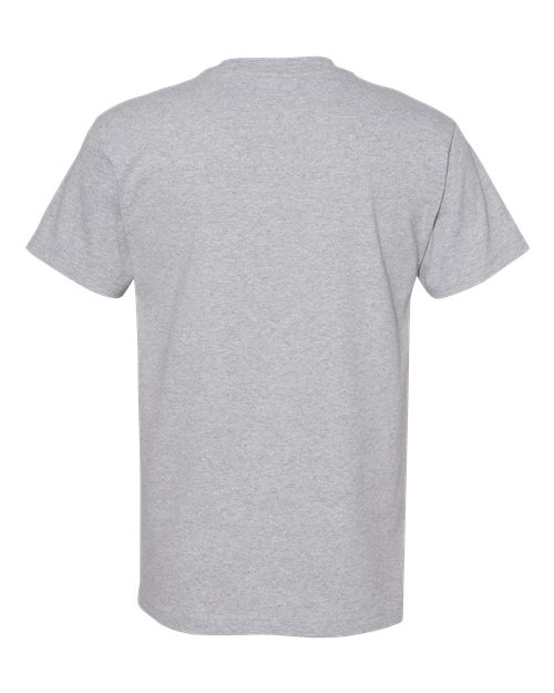 American Apparel 1301, Unisex Heavyweight Cotton Tee, Heather Grey