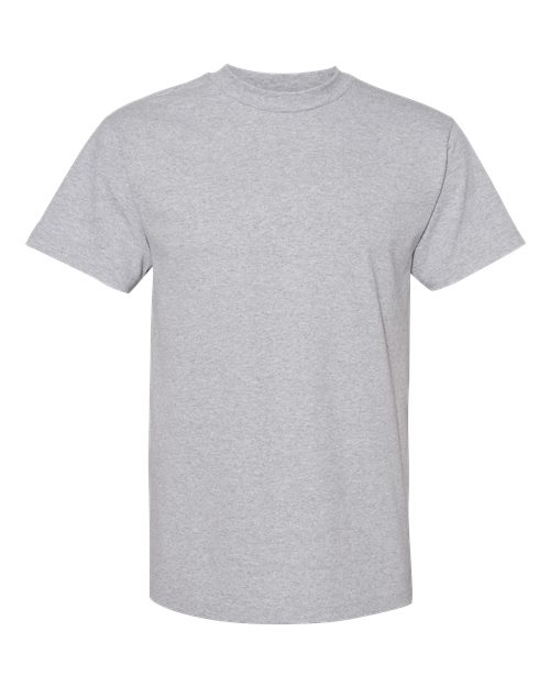 American Apparel 1301, Unisex Heavyweight Cotton Tee, Heather Grey
