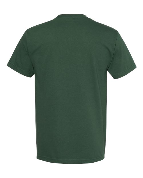 American Apparel 1301, Unisex Heavyweight Cotton Tee, Forest