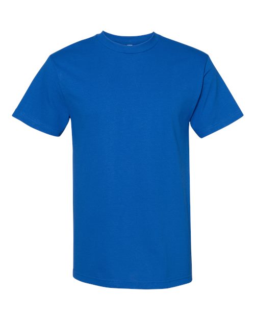 Unisex Heavyweight Cotton Tee - Royal Blue - - 8168