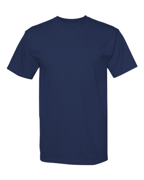 Unisex Midweight Cotton Tee - - 8180 True Navy 12027 1701 5-5.9 oz Adult American Apparel Cotton Cotton - 100% Cotton - Ringspun Crewneck Fashion T-Shirts Festival Season Go To Fashion Mens & Unisex No Visible Logos Premium Fashion Preshrunk Regular (5-6 oz) S&S Deep Deals Short Sleeves T-Shirts T-Shirts - Premium Tear Away Tops Unisex