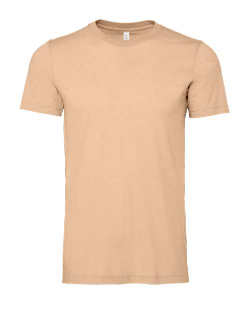 BELLA + CANVAS 3001CVC, Cvc Jersey Tee, Heather Sand Dune