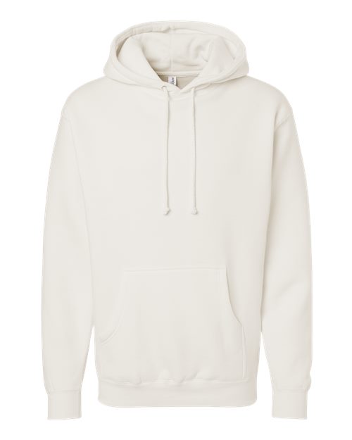Independent Trading Co. IND4000, Unisex Heavyweight Hooded Sweatshirt, Bone