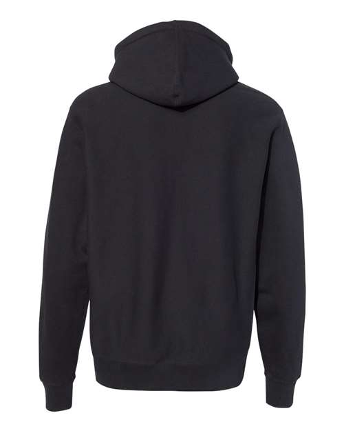 Independent Trading Co. IND5000P, Unisex Legend Premium Heavyweight Cross-grain Hooded Sweatshirt, Black