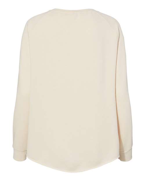 Independent Trading Co. PRM2000, Women's California Wave Wash Crewneck Sweatshirt, Bone
