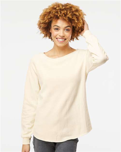 Women's California Wave Wash Crewneck Sweatshirt - - 8811 - Toronto Screen Printing- Color