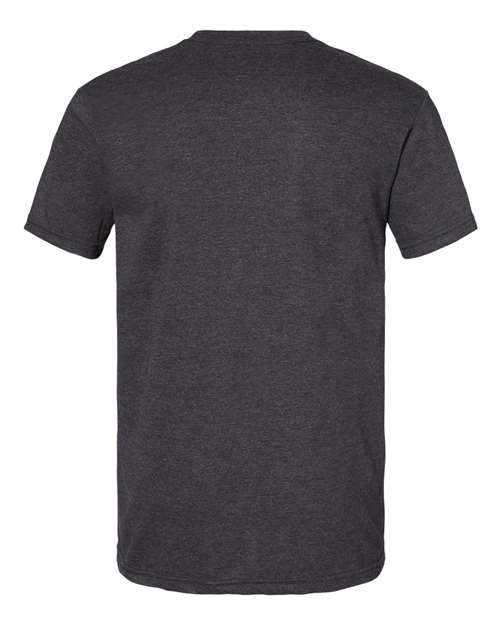 Gildan 64000CVC, Unisex Softstyle Cvc T-shirt, Pitch Black Mist