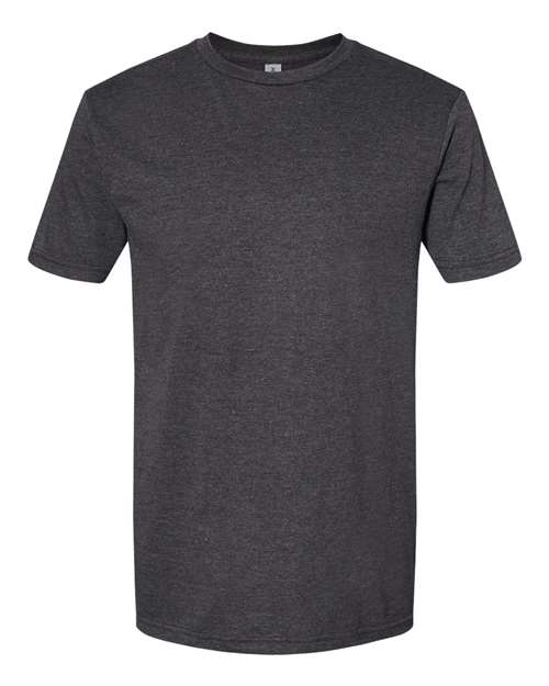 Gildan 64000CVC, Unisex Softstyle Cvc T-shirt, Pitch Black Mist
