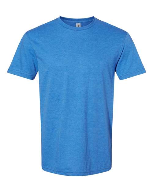 Gildan 64000CVC, Unisex Softstyle Cvc T-shirt, Royal Mist