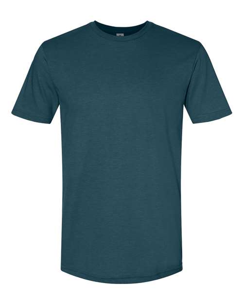 Gildan 64000CVC, Unisex Softstyle Cvc T-shirt, Steel Blue