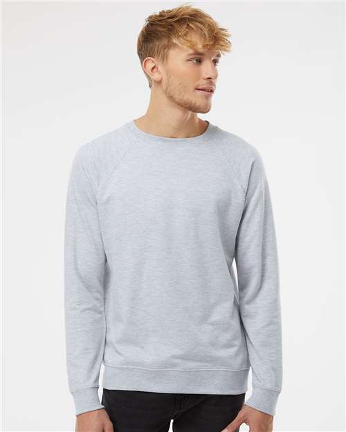Unisex Icon Lightweight Loopback Terry Crewneck Sweatshirt - - 9136 - Toronto Screen Printing- Color