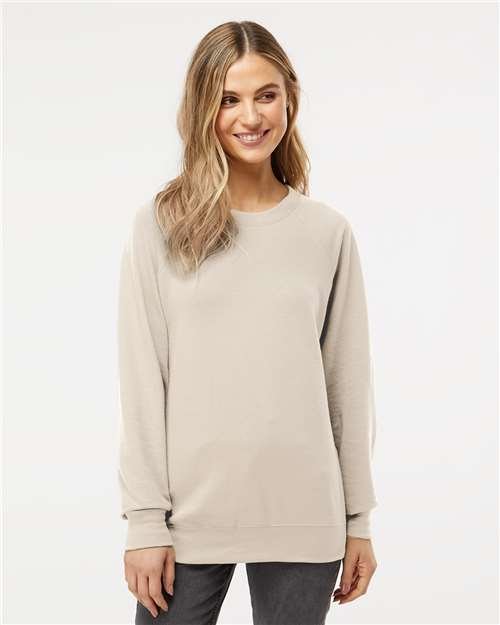 Unisex Icon Lightweight Loopback Terry Crewneck Sweatshirt - - 9136 - Toronto Screen Printing- Color