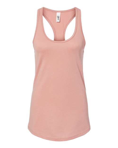 Next Level 1533, Women's Ideal Racerback Tank, Desert Pink