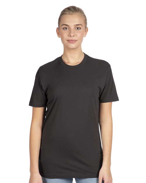 Next Level 3600, Unisex Cotton Tee, Graphite Black