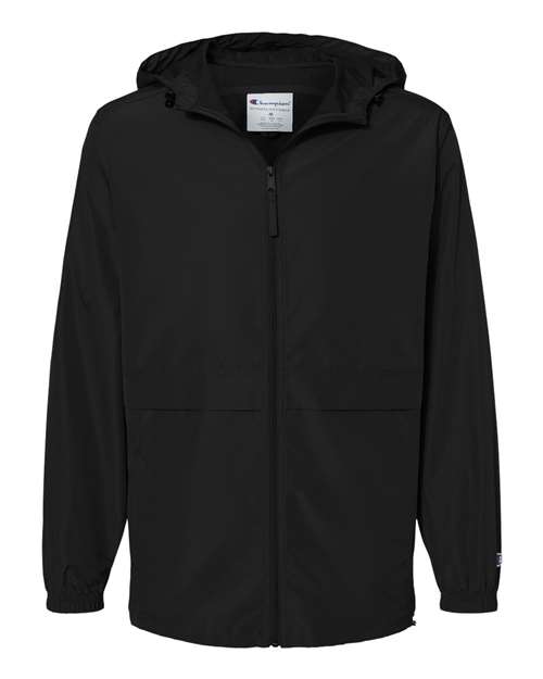 Champion CO125, Unisex Full-zip Anorak Jacket, Black