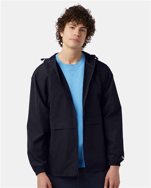 Champion CO125, Unisex Full-zip Anorak Jacket, Navy