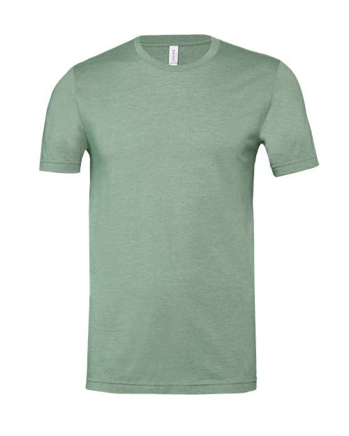 BELLA + CANVAS 3001CVC, Cvc Jersey Tee, Heather Sage