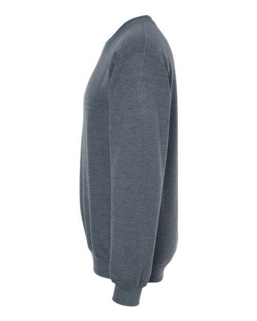 Gildan SF000 Unisex Softstyle® Midweight Crewneck Sweatshirt Cotton Cotton-Poly Blend Crewneck Fleece Midweight Moisture-Wicking Outerwear Polyester Regular Fit Spandex Sport / Athletic Super Heavyweight Sweatshirts & Fleece Tear-Away Label Tops Womens Womens Tops