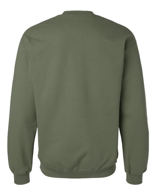 Gildan SF000, Unisex Softstyle Midweight Crewneck Sweatshirt, Military Green