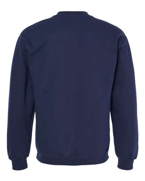 Gildan SF000 Unisex Softstyle® Midweight Crewneck Sweatshirt Cotton Cotton-Poly Blend Crewneck Fleece Midweight Moisture-Wicking Outerwear Polyester Regular Fit Spandex Sport / Athletic Super Heavyweight Sweatshirts & Fleece Tear-Away Label Tops Womens Womens Tops