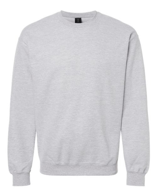 Gildan SF000 Unisex Softstyle® Midweight Crewneck Sweatshirt Cotton Cotton-Poly Blend Crewneck Fleece Midweight Moisture-Wicking Outerwear Polyester Regular Fit Spandex Sport / Athletic Super Heavyweight Sweatshirts & Fleece Tear-Away Label Tops Womens Womens Tops