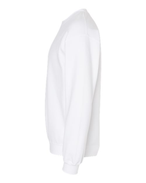 Gildan SF000 Unisex Softstyle® Midweight Crewneck Sweatshirt Cotton Cotton-Poly Blend Crewneck Fleece Midweight Moisture-Wicking Outerwear Polyester Regular Fit Spandex Sport / Athletic Super Heavyweight Sweatshirts & Fleece Tear-Away Label Tops Womens Womens Tops