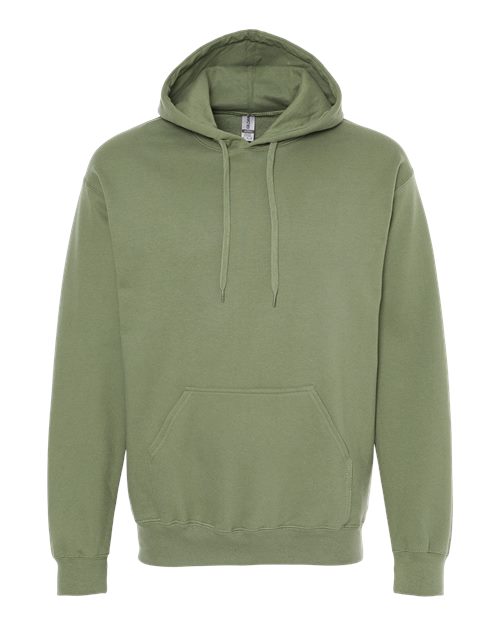 Gildan SF500 Unisex Softstyle® Midweight Hooded Sweatshirt Cotton Cotton-Poly Blend Fleece Hooded Insulated Jersey Midweight Moisture-Wicking Outerwear Pocket Polyester Regular Fit Spandex Sport / Athletic Super Heavyweight Sweatshirts & Fleece Tear-Away Label Tops Womens Womens Tops