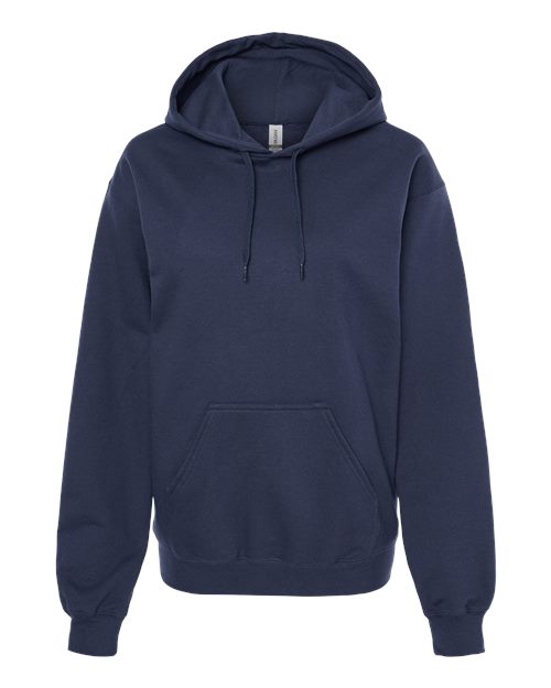 Gildan SF500 Unisex Softstyle® Midweight Hooded Sweatshirt Cotton Cotton-Poly Blend Fleece Hooded Insulated Jersey Midweight Moisture-Wicking Outerwear Pocket Polyester Regular Fit Spandex Sport / Athletic Super Heavyweight Sweatshirts & Fleece Tear-Away Label Tops Womens Womens Tops