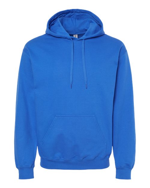 Gildan SF500 Unisex Softstyle® Midweight Hooded Sweatshirt Cotton Cotton-Poly Blend Fleece Hooded Insulated Jersey Midweight Moisture-Wicking Outerwear Pocket Polyester Regular Fit Spandex Sport / Athletic Super Heavyweight Sweatshirts & Fleece Tear-Away Label Tops Womens Womens Tops