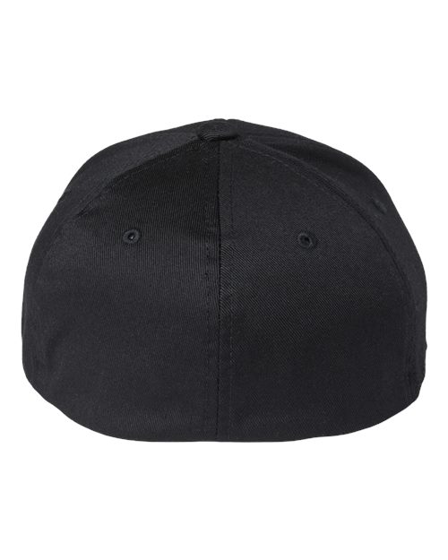 Flexfit 6277Y, Youth Cotton Blend Cap, Black