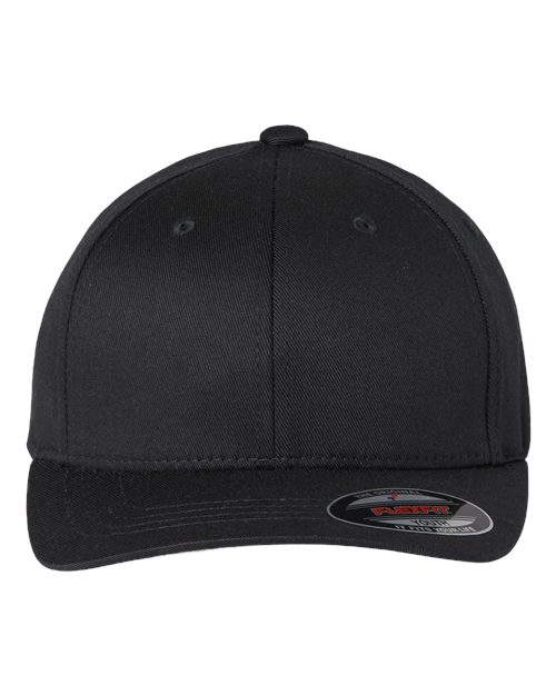 Flexfit 6277Y, Youth Cotton Blend Cap, Black