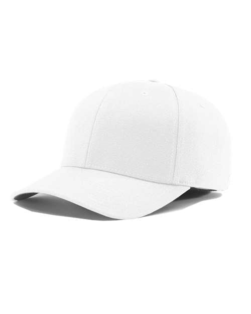 Lite R-Flex - - 6472 White 09895 585 Adult Best Selling Brands Fitness and Wellness Headwear Mid Profiles Pre-Curved Visor Richardson Six-Panel Spandex Structured