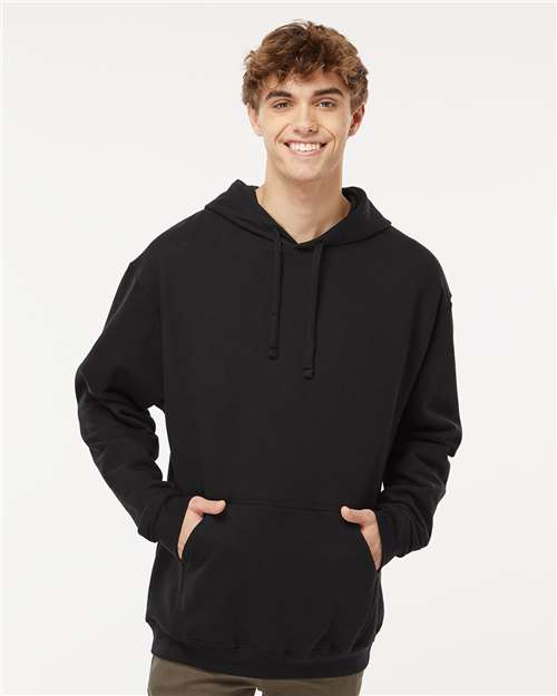 M&O 3320, Unisex Pullover Hoodie, Black