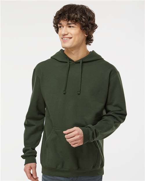 M&O 3320, Unisex Pullover Hoodie, Forest Green