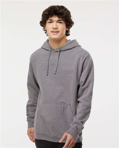 M&O 3320, Unisex Pullover Hoodie, Heather Grey