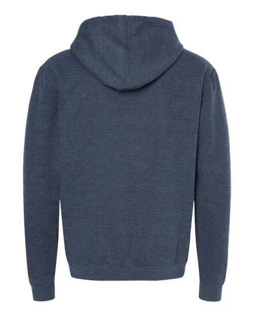 M&O 3320, Unisex Pullover Hoodie, Heather Navy
