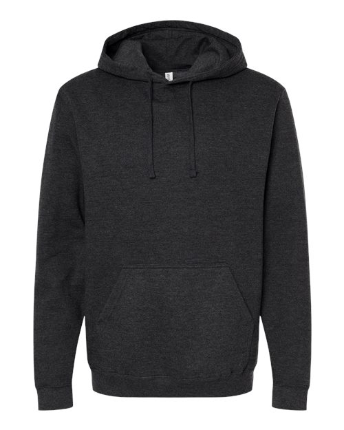 M&O 3320, Unisex Pullover Hoodie, Jet Black Heather