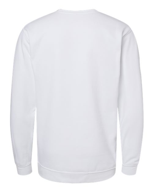 M&O 3340, Unisex Crewneck Fleece, White