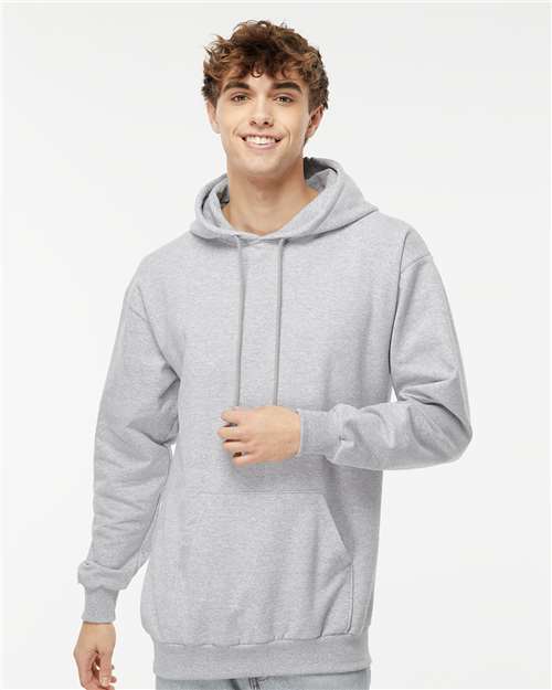 Hooded Sweatshirt - - 9410 Athletic Grey 00739 14 oz and over Adult Blends Cotton - Over 50% Cuffed / Cuffs Drawstring Fleece Fleece - Premium - Hood Heavy (Over 6 oz) Hooded KF9011 King Fashion Long Sleeves Mens & Unisex Pockets Polyester Ribbed Sweatshirts Sweatshirts & Fleece Tops