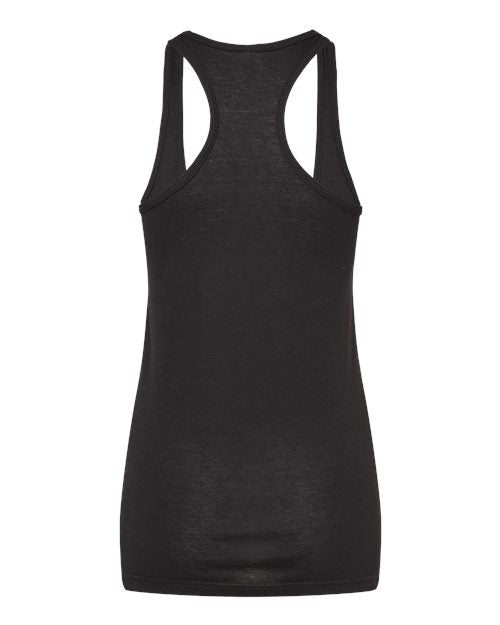 M&O 3590, Women's Racerback Blend Tank, Black
