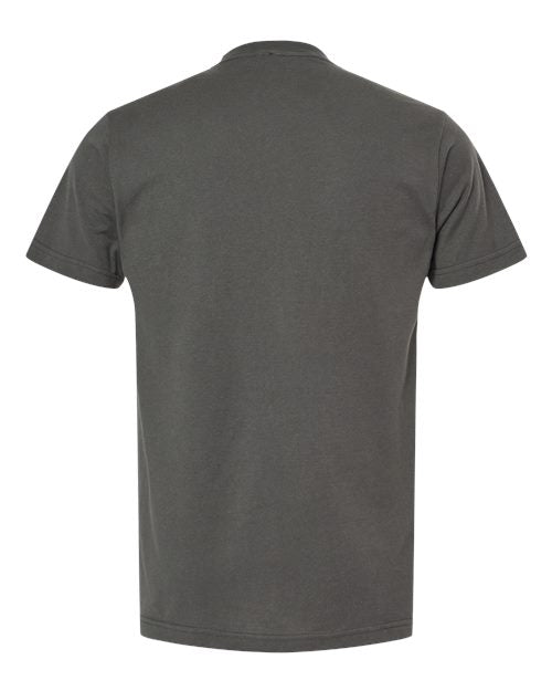 M&O 4502, Fine Jersey T-shirt, Fine Charcoal