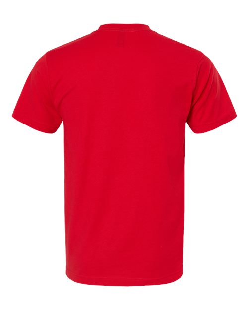 M&O 4502, Fine Jersey T-shirt, Fine Red