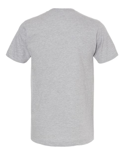 M&O 4502, Fine Jersey T-shirt, Heather Grey