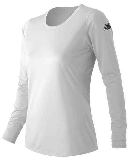Women's Performance Long Sleeve T-Shirt 9430 for Activewear and Workout White 2XL fitness apparel for women performance activewear women's long sleeve t-shirt workout tops for women