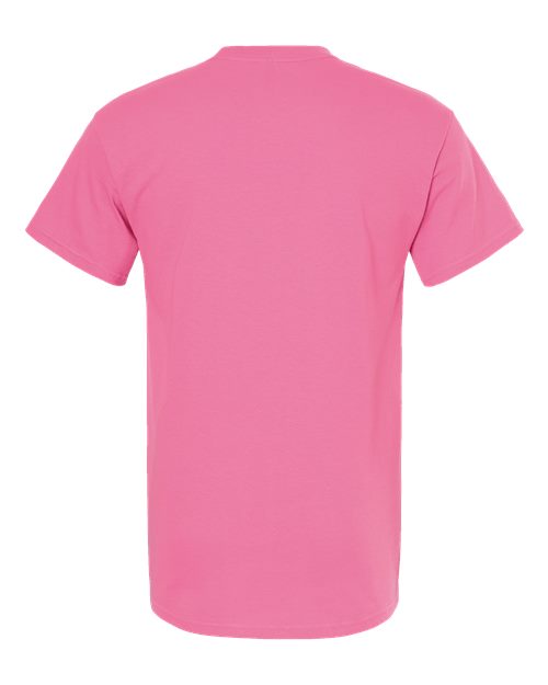 M&O 4800, Men's Gold Soft Touch T-shirt, Azalea